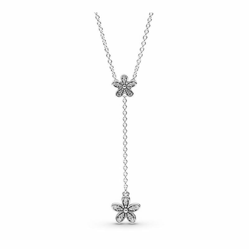 Pandora Dazzling Daisies Necklace Silver Egypt IS2391075